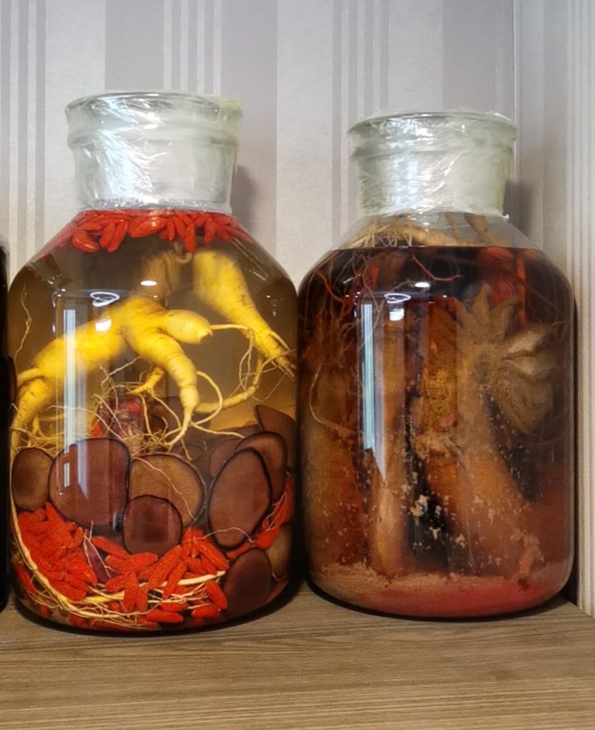 人参鹿茸泡酒补肾气补气血怎么泡比例多少?